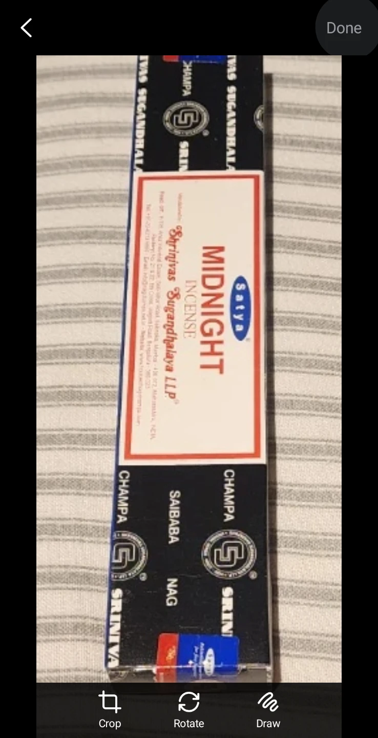 Satya Midnight Incense Sticks