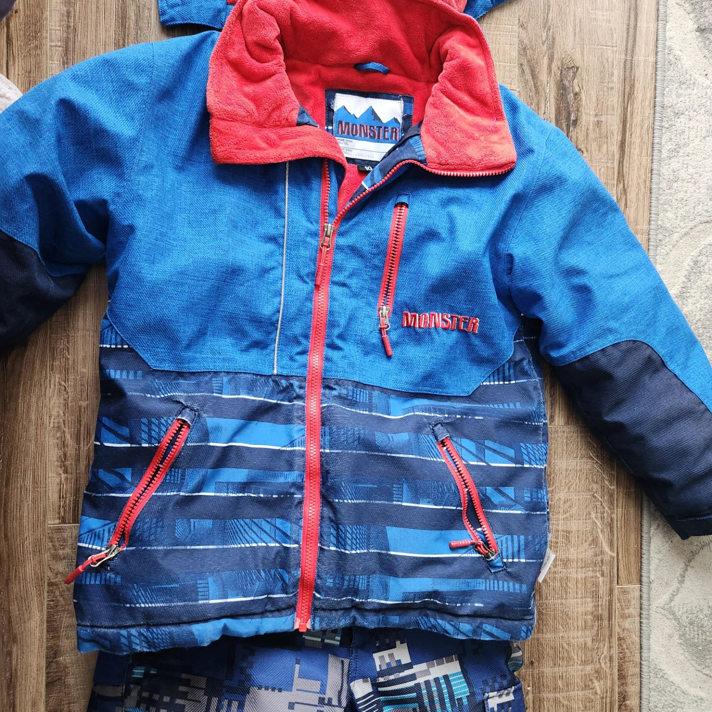 Monster Kids Snowsuit - Size 10