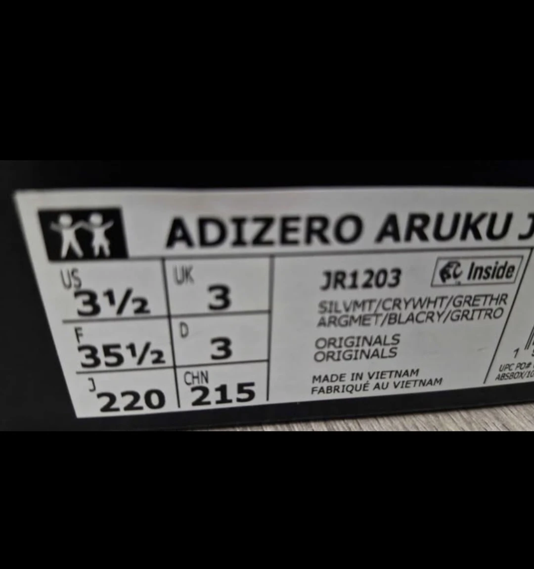 Adidas Adizero Aruku J Youth Size 3.5 Sneakers - photo 2