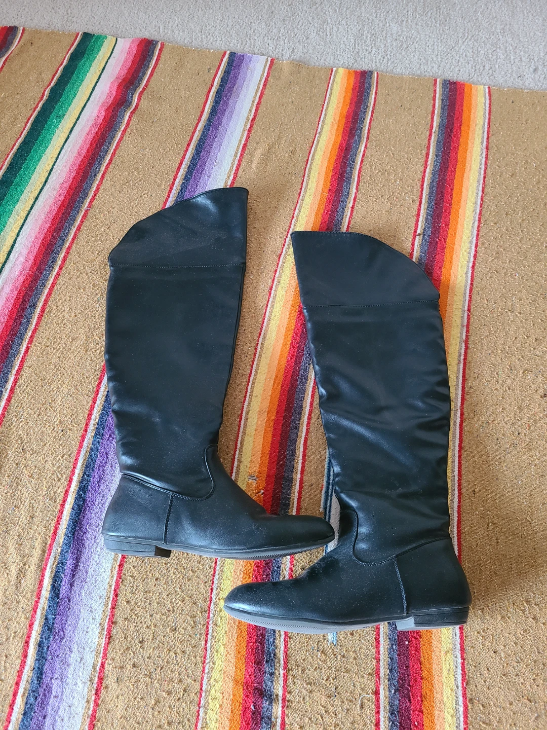 Black Over-the-Knee Boots