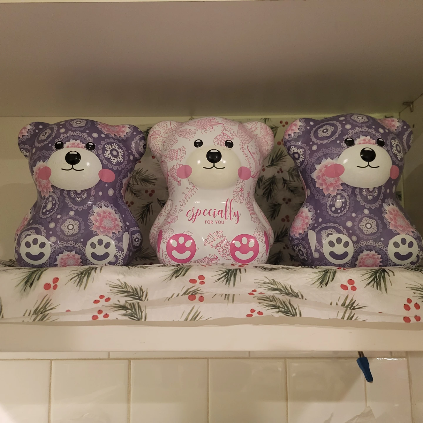 Cute Bear Coin Bank