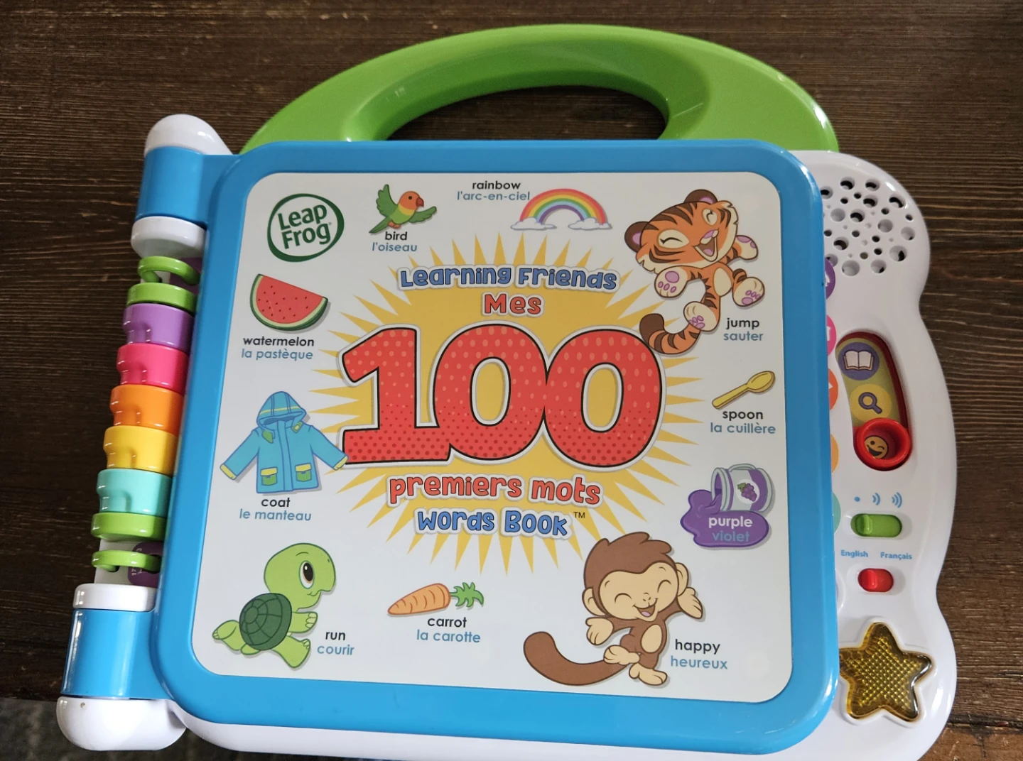 LeapFrog Learning Friends Mes 100 Premiers Mots Book