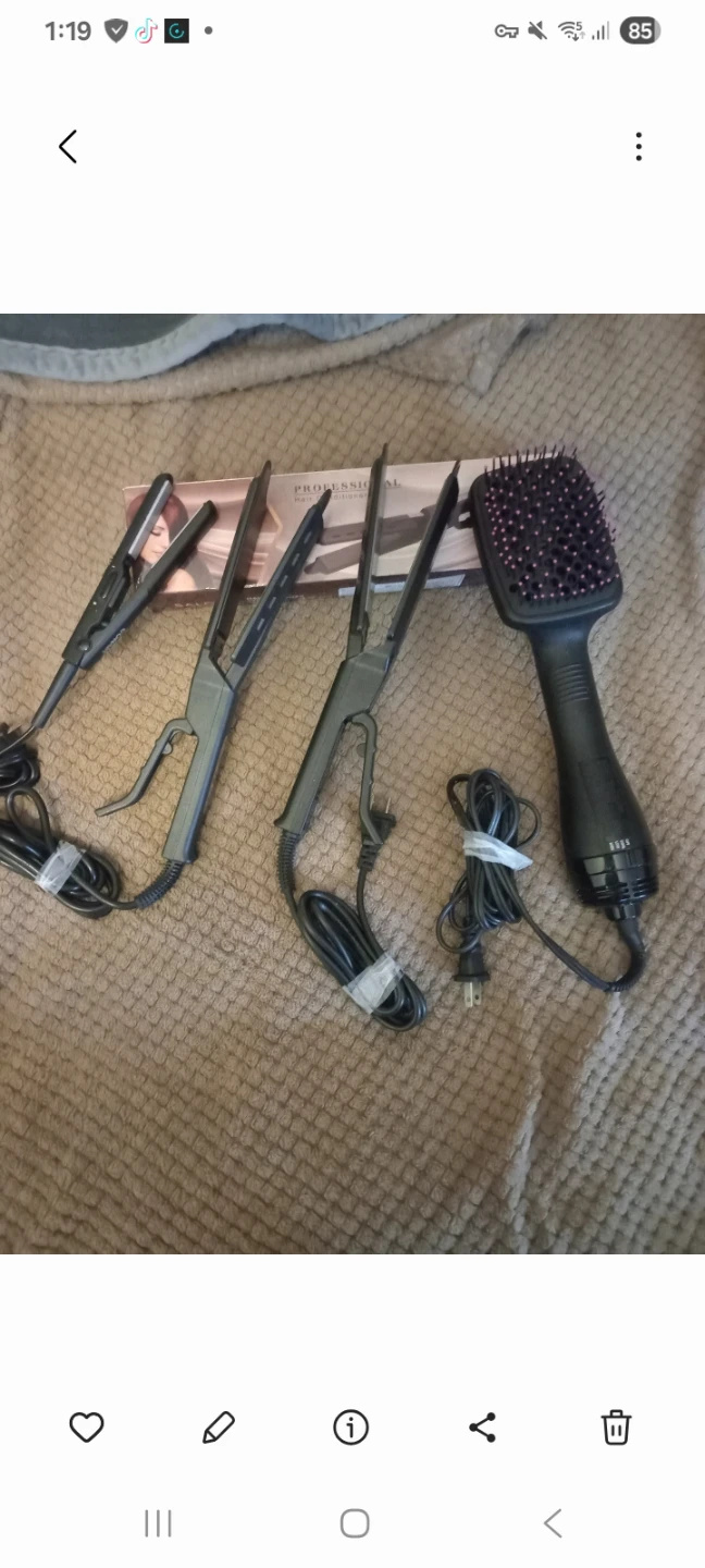 Professional Hair Straightener Set