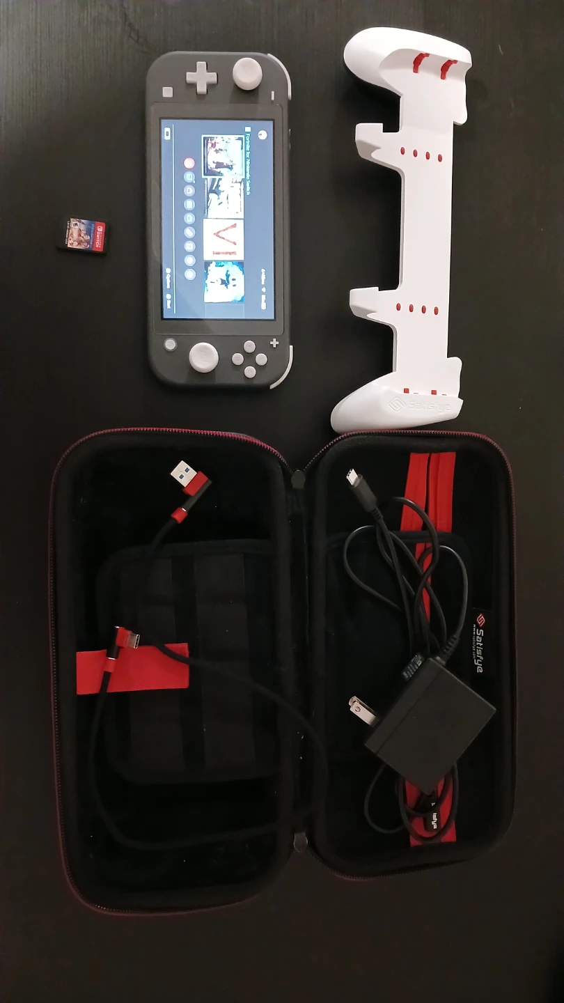 Nintendo Switch Lite with Satisfye Grip & Accessories - photo 2