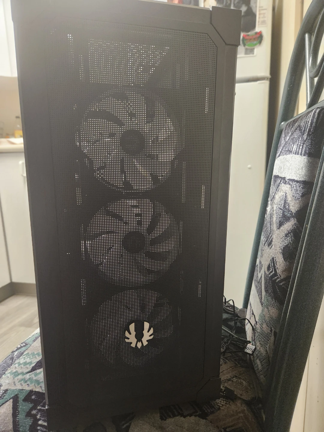 PC case only with 4 argb fans (news) with rgb hub - photo 4