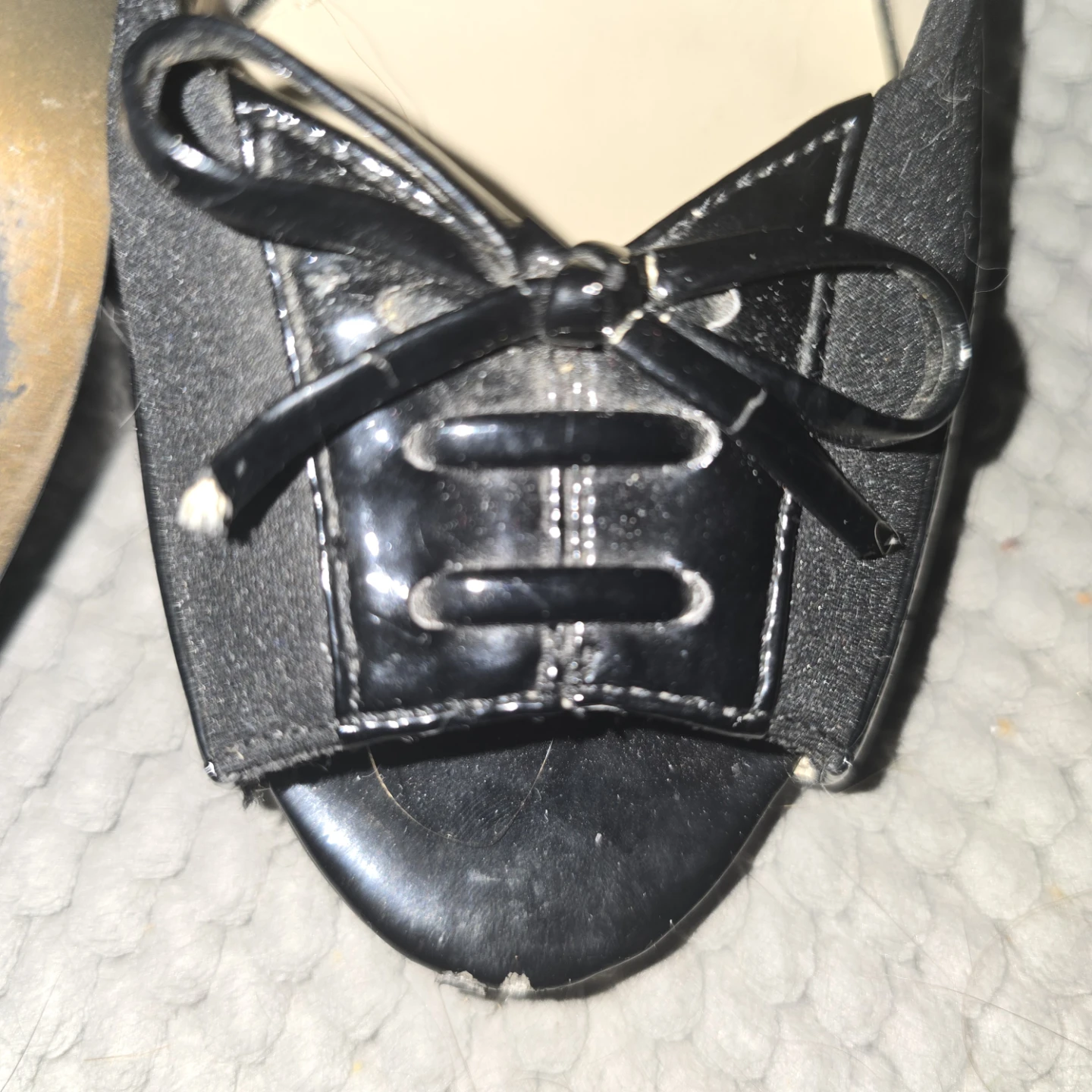 Ellen Tracy Black Heels, Size 7M - photo 3