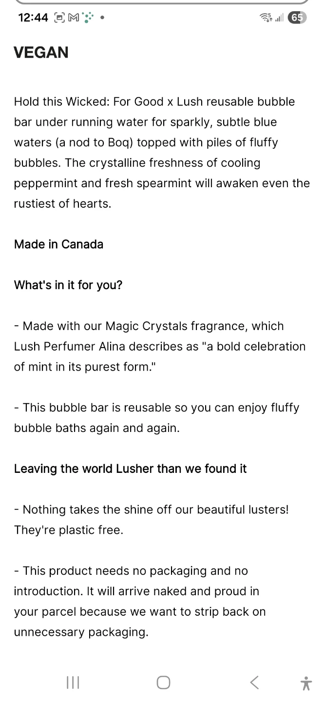 Lush Tin Man Bubble Bar (135g) - photo 2