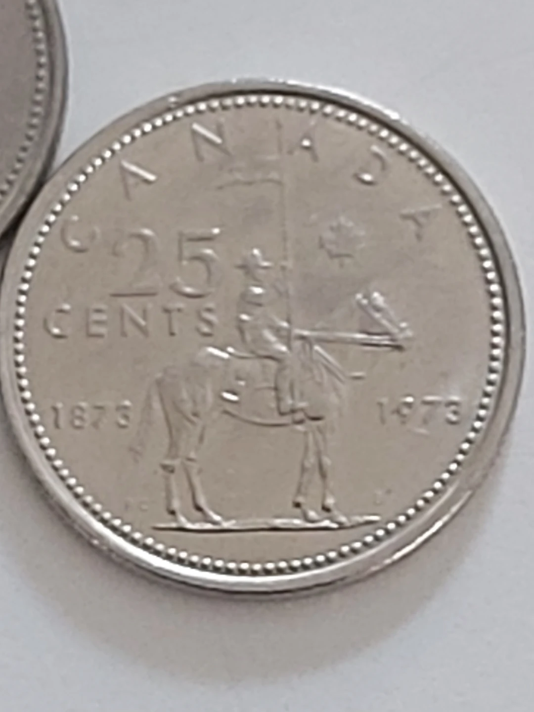 1973 Canadian 25 Cent Coins