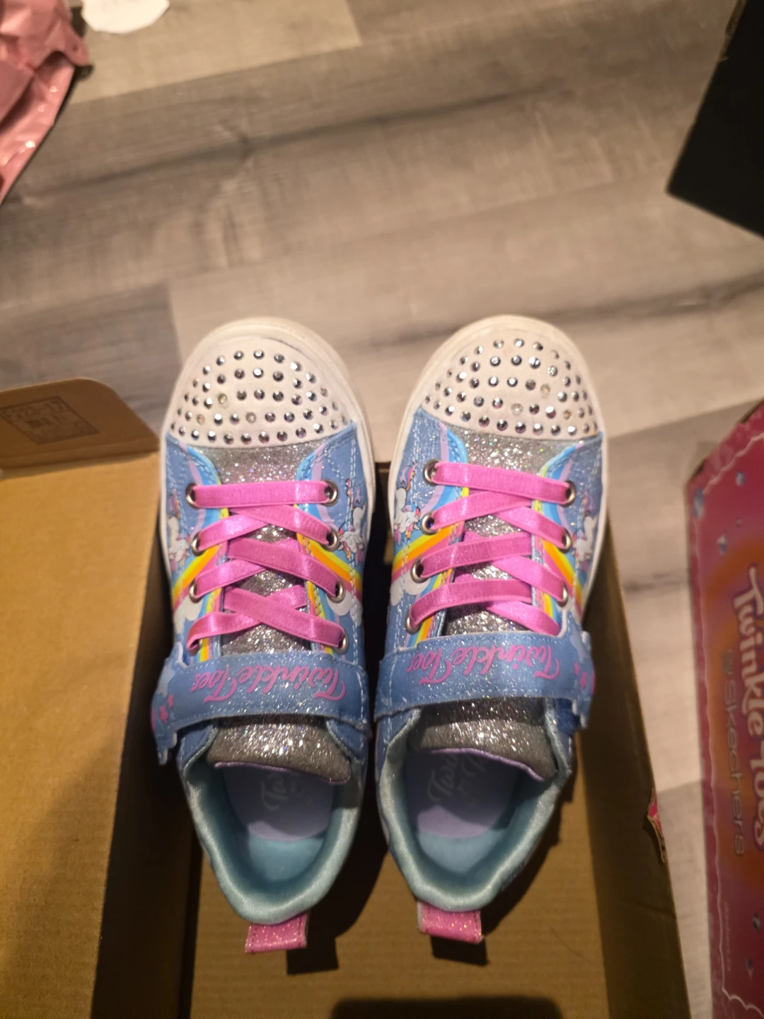 Skechers Twinkle Toes Unicorn Light-Up Shoes - photo 3