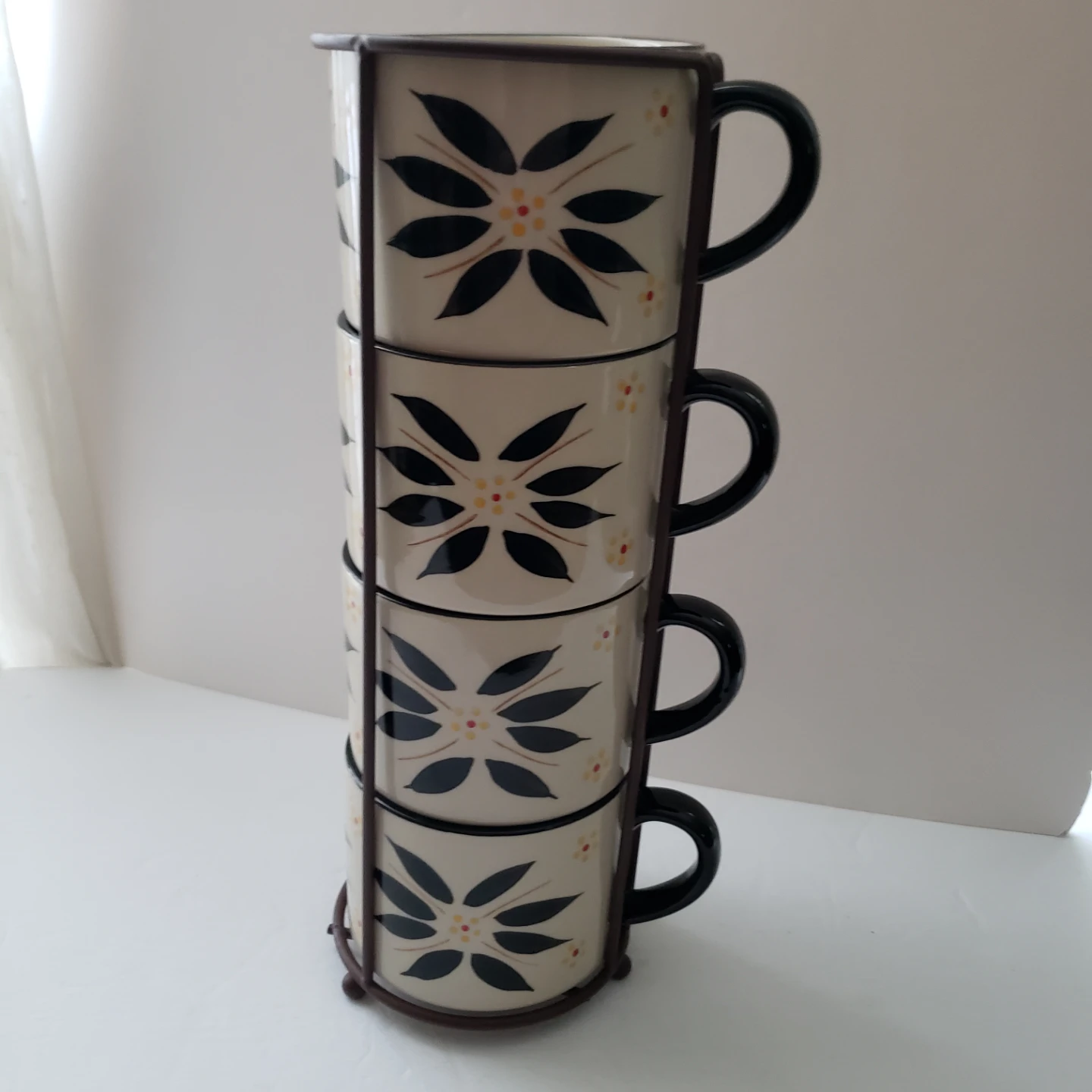 Temptations Mugs Set with Stand