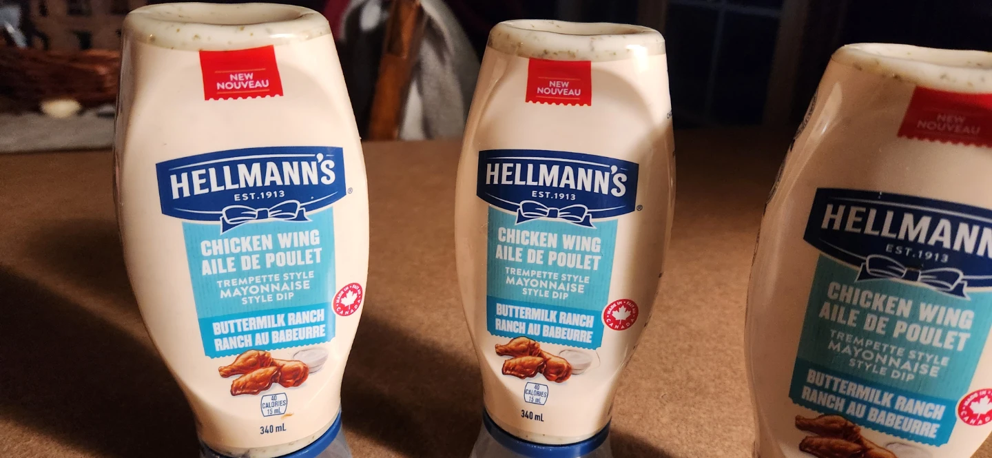 Hellmann's Chicken Wing Buttermilk Ranch Dip🧡