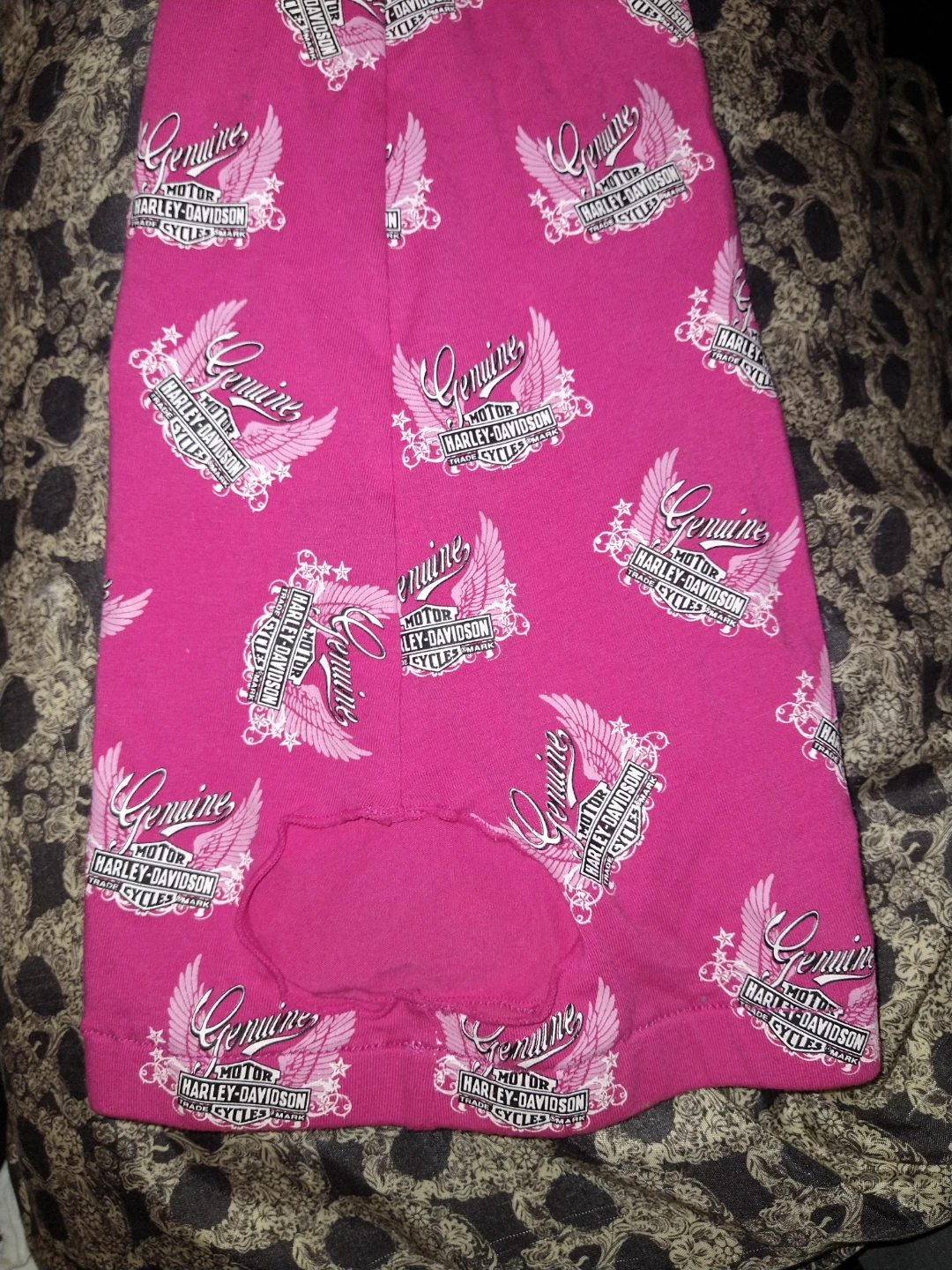 Harley Davidson Hot Pink Ponytail Cover/ bandana - photo 3