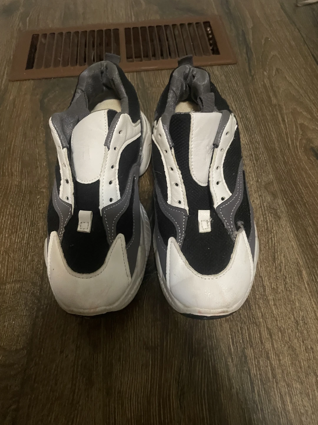 Black and White Sneakers