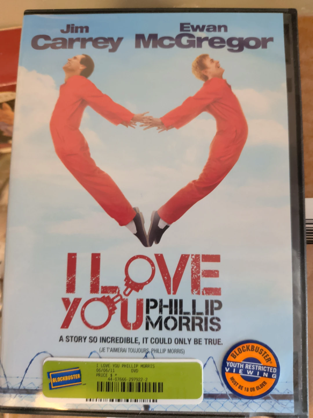 I Love You Phillip Morris DVD