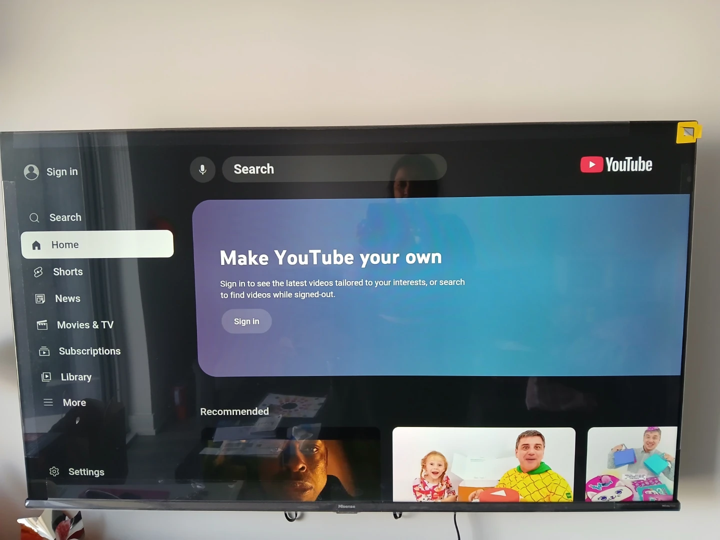 Hisense Smart TV