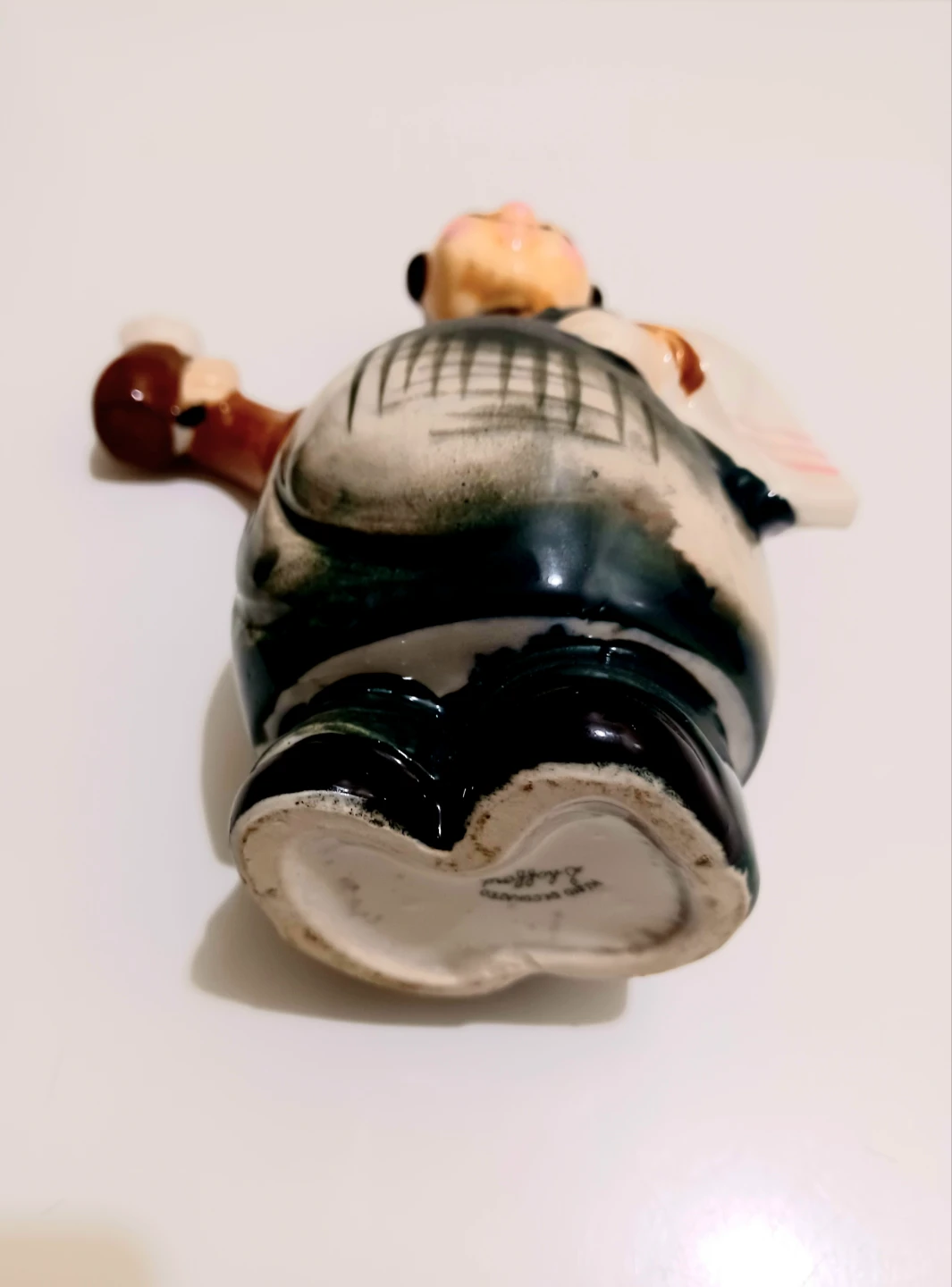 1950s Hand Painted Stafford Bartender Decanter - photo 5