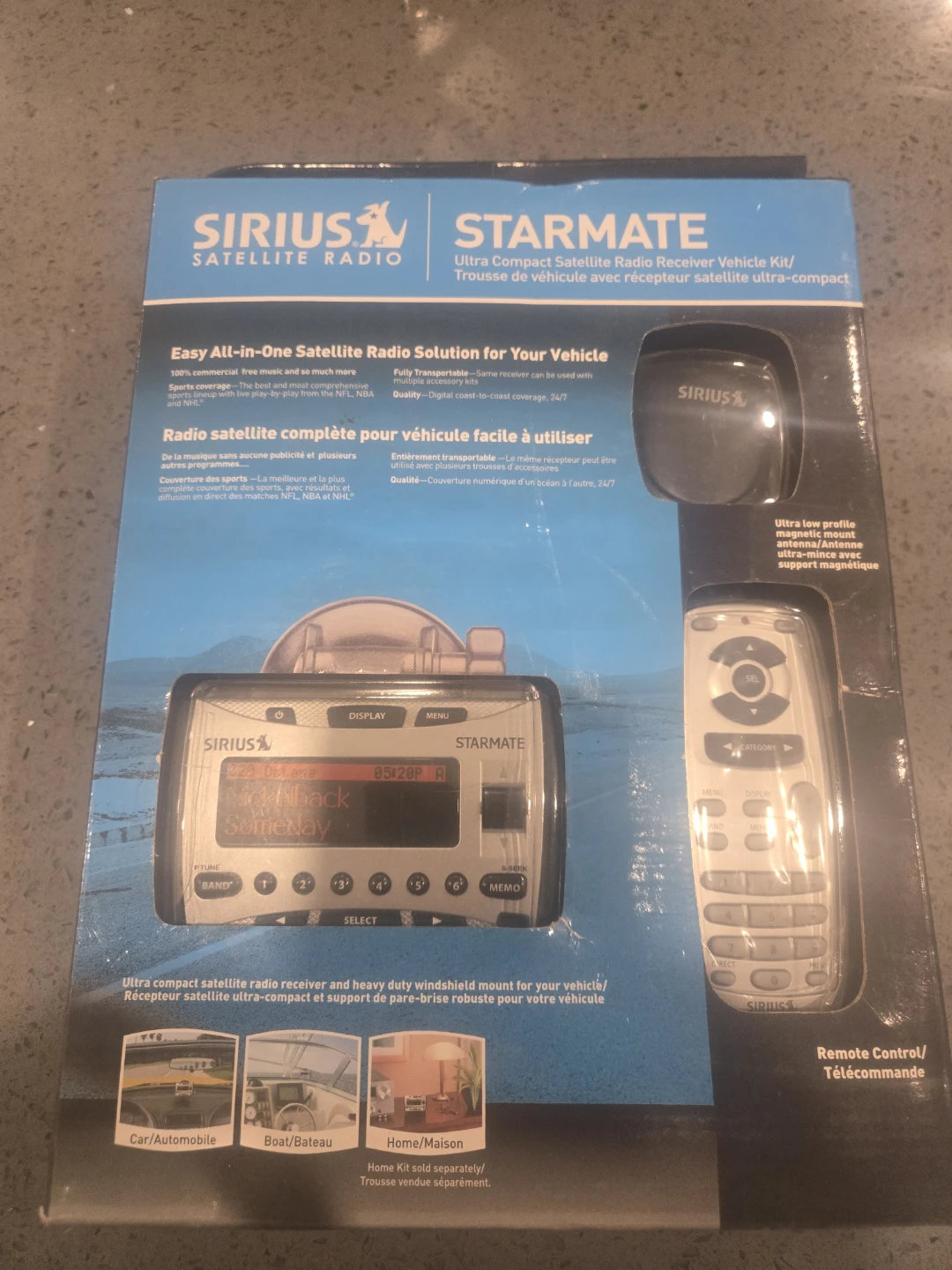 Sirius Starmate Satellite Radio Vehicle Kit