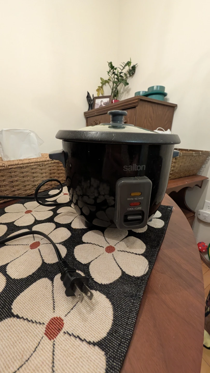 Salton Rice Cooker with Steamer Basket