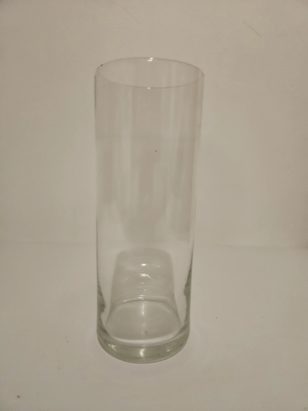 20 - 7" Clear Glass Cylinder Vase