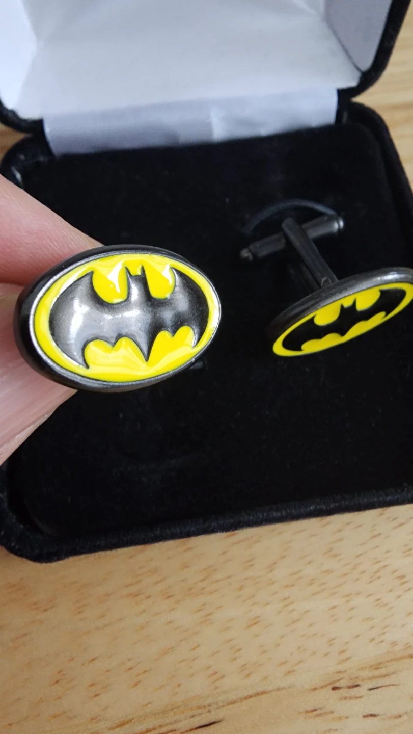 Official DC Comics Batman Cufflinks with Box - photo 4