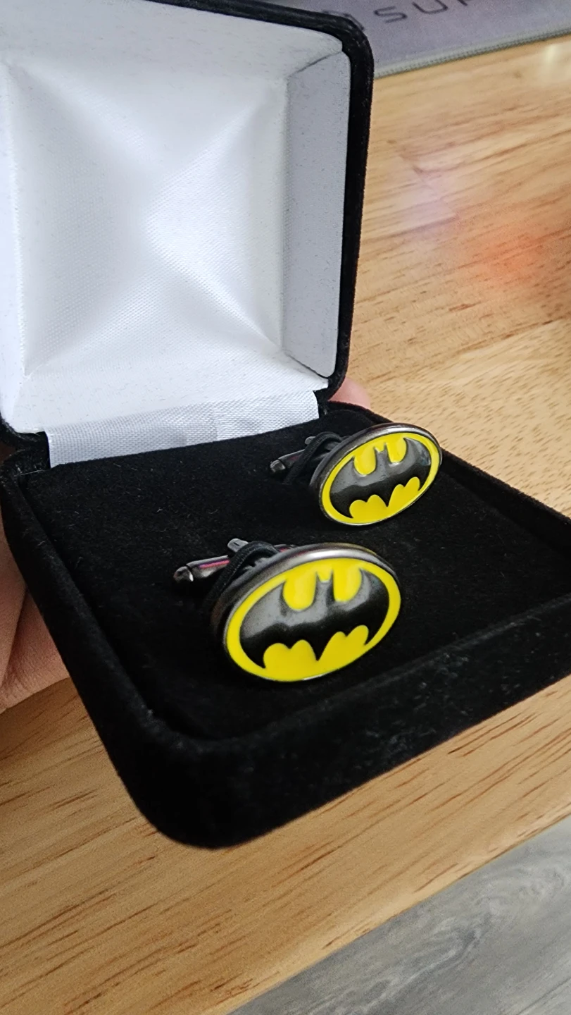 Official DC Comics Batman Cufflinks with Box - photo 5