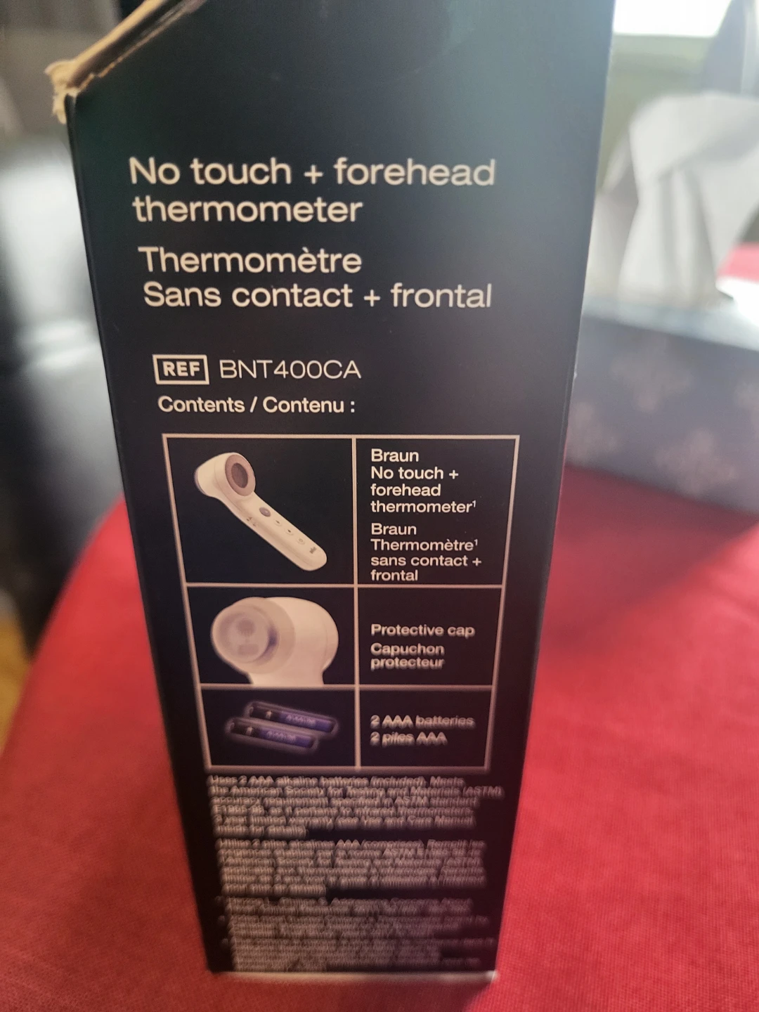 Braun No touch + forehead thermometer BNT400CA - photo 3