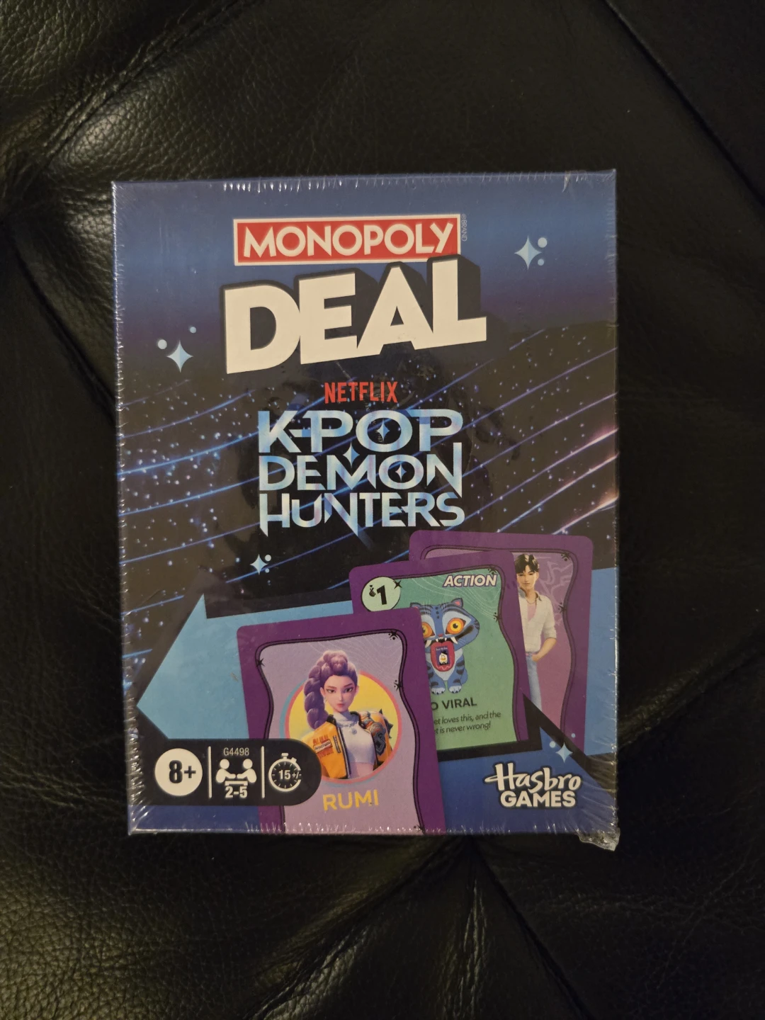 Monopoly Deal: K-Pop Demon Hunters Card Game 🧡