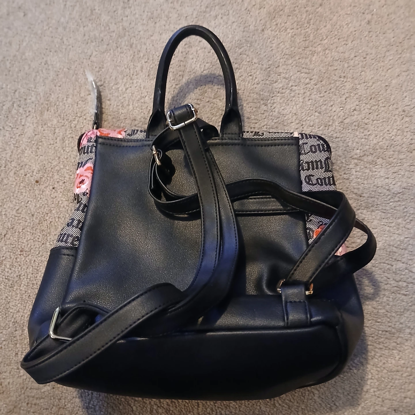 lightly used twice Juicy backpack /purse - photo 3