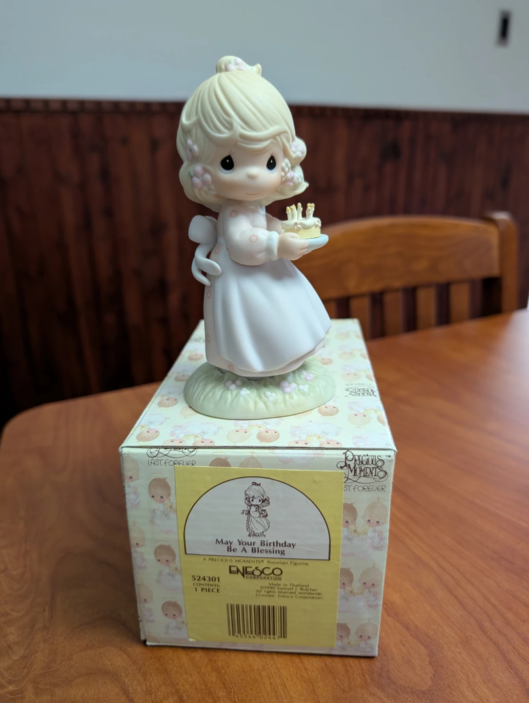Precious Moments May Your Birthday Be A Blessing Figurine
