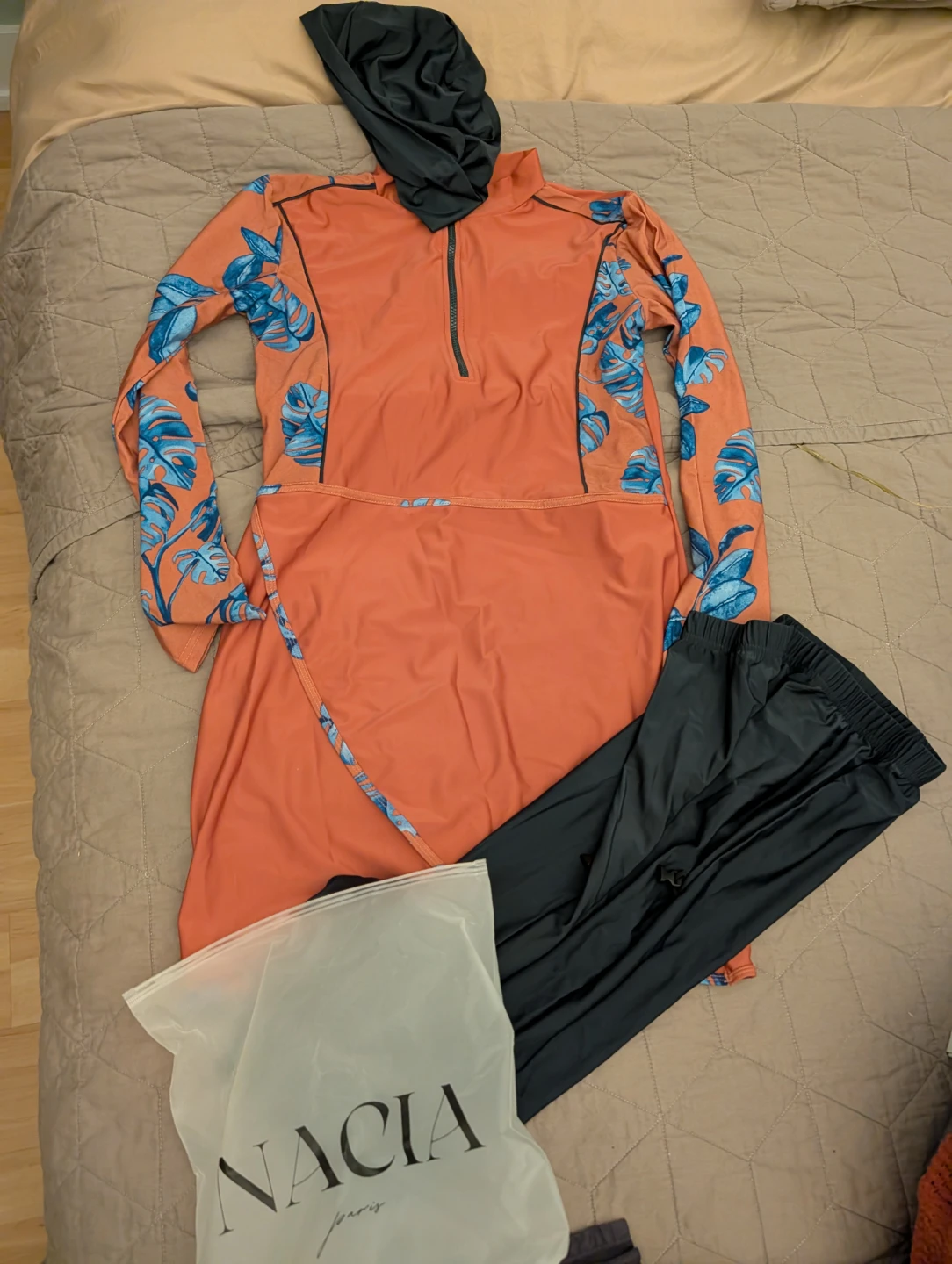Nacia Modest Swimsuit with Skirt and Leggings - photo 3