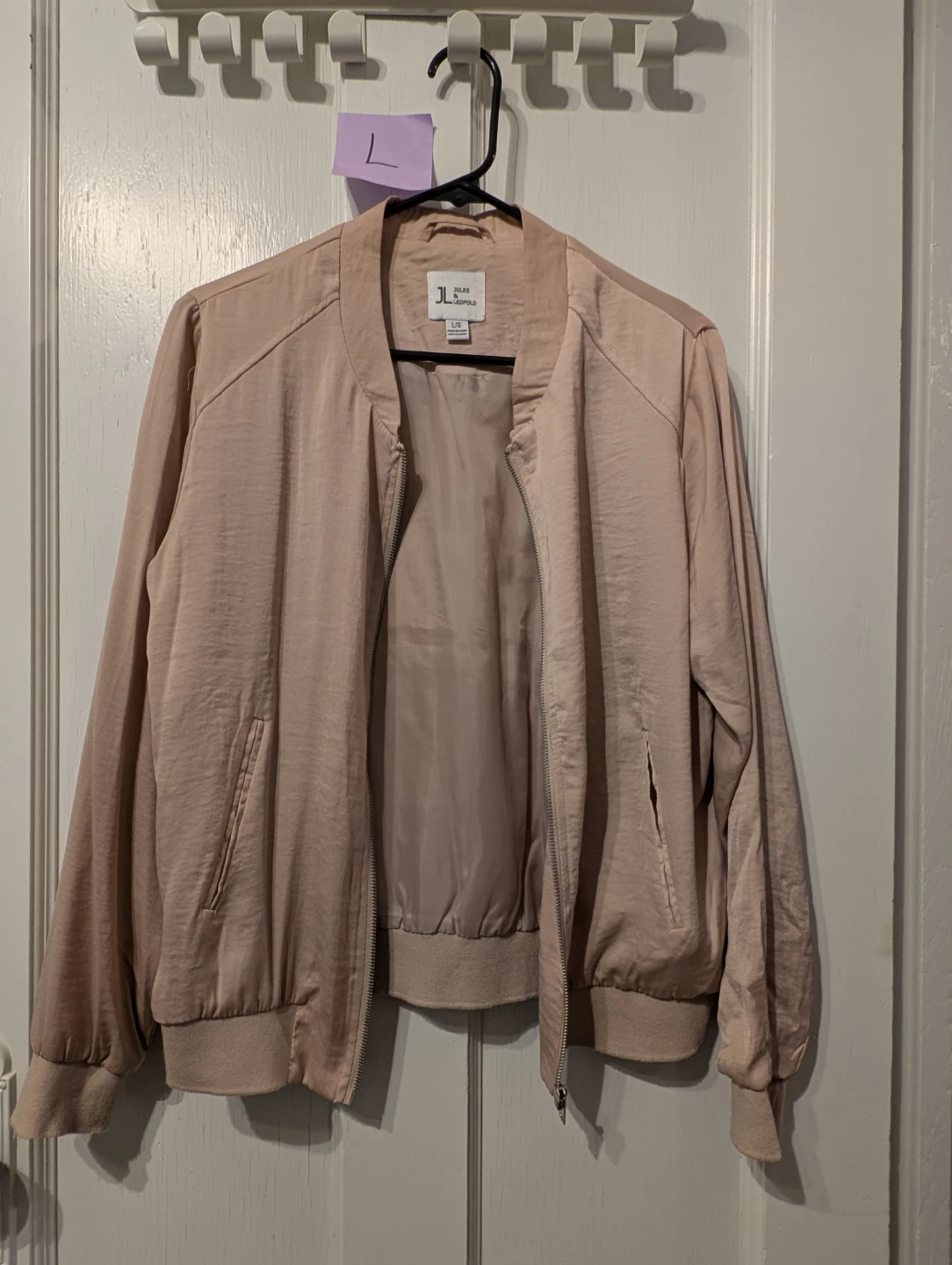 Jules & Leopold Bomber Jacket - Size L