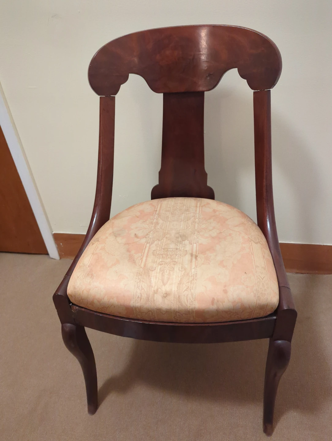 Antique Mahogany Chair
