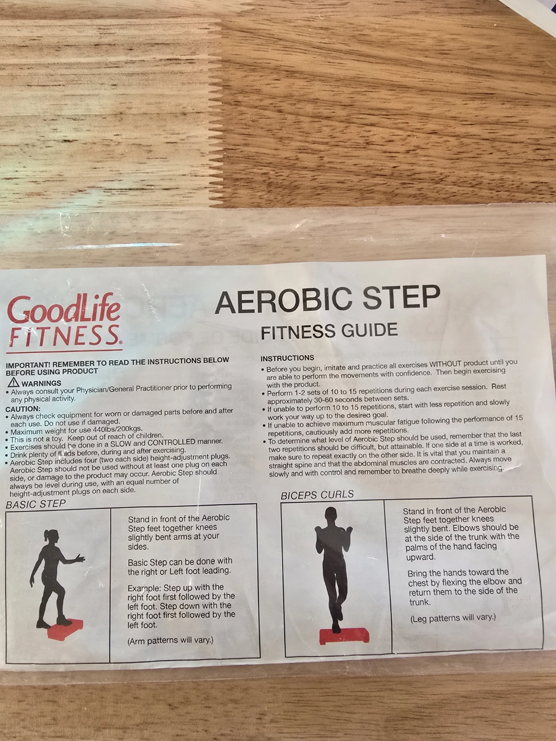 GoodLife Fitness Aerobic Step