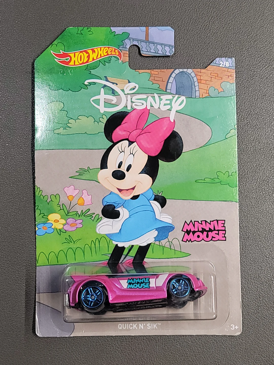 Hot Wheels Disney Minnie Mouse Quick N' Sik Diecast Car