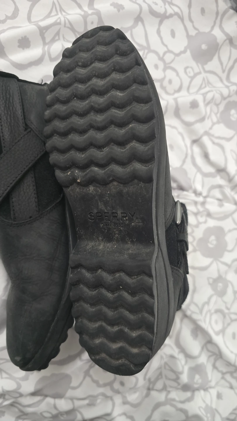 Sperry Women's STS86685 Black Boots - Size 7.5 - photo 2