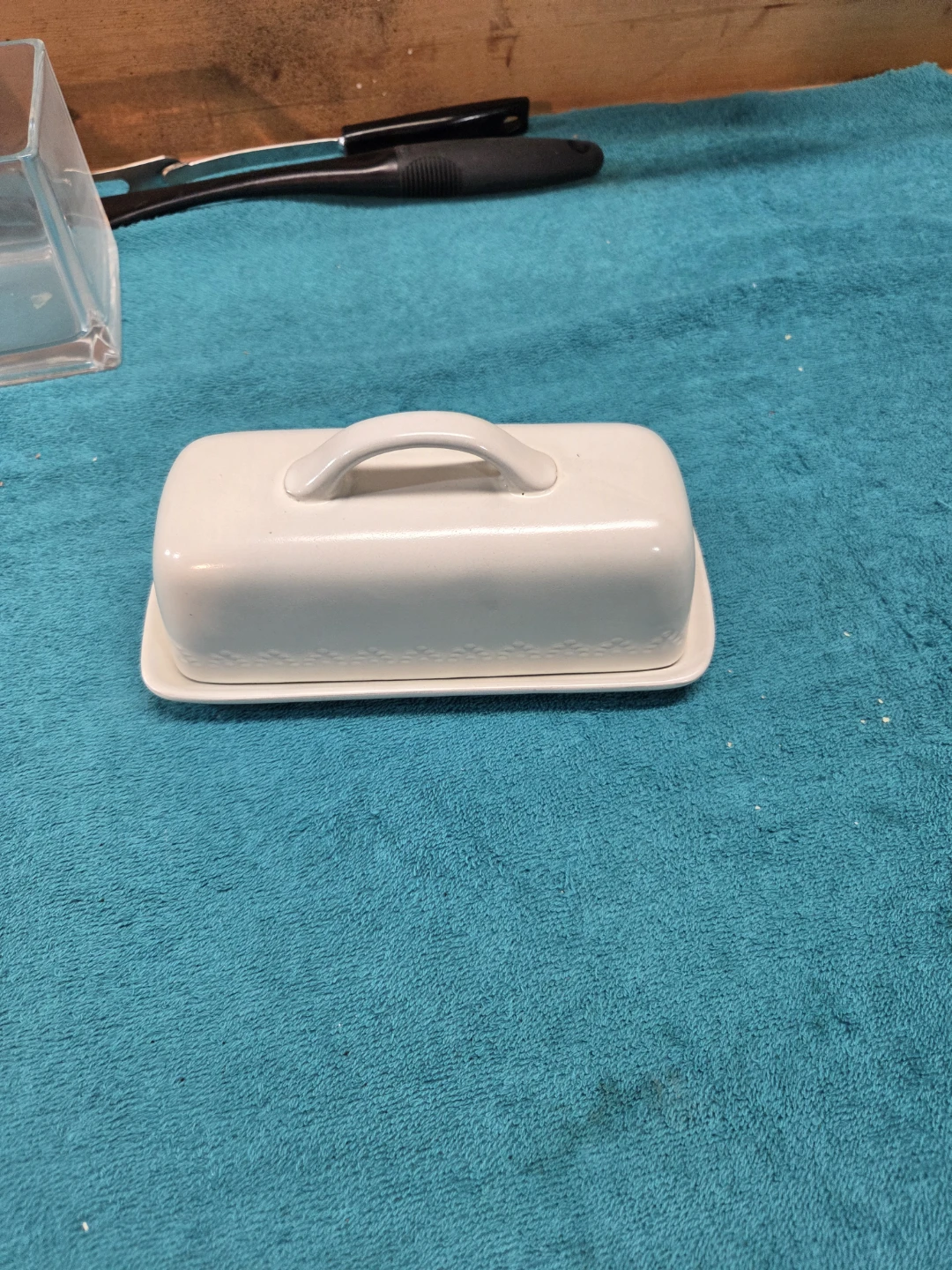 Hearth & Hand Butter Dish with Magnolia - photo 5