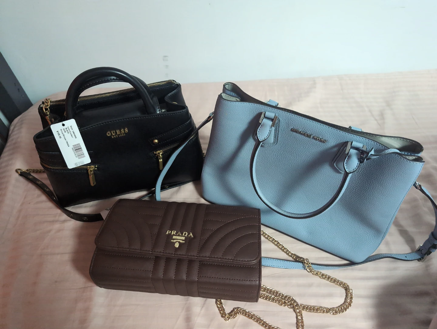 Guess Trissa Black Handbag