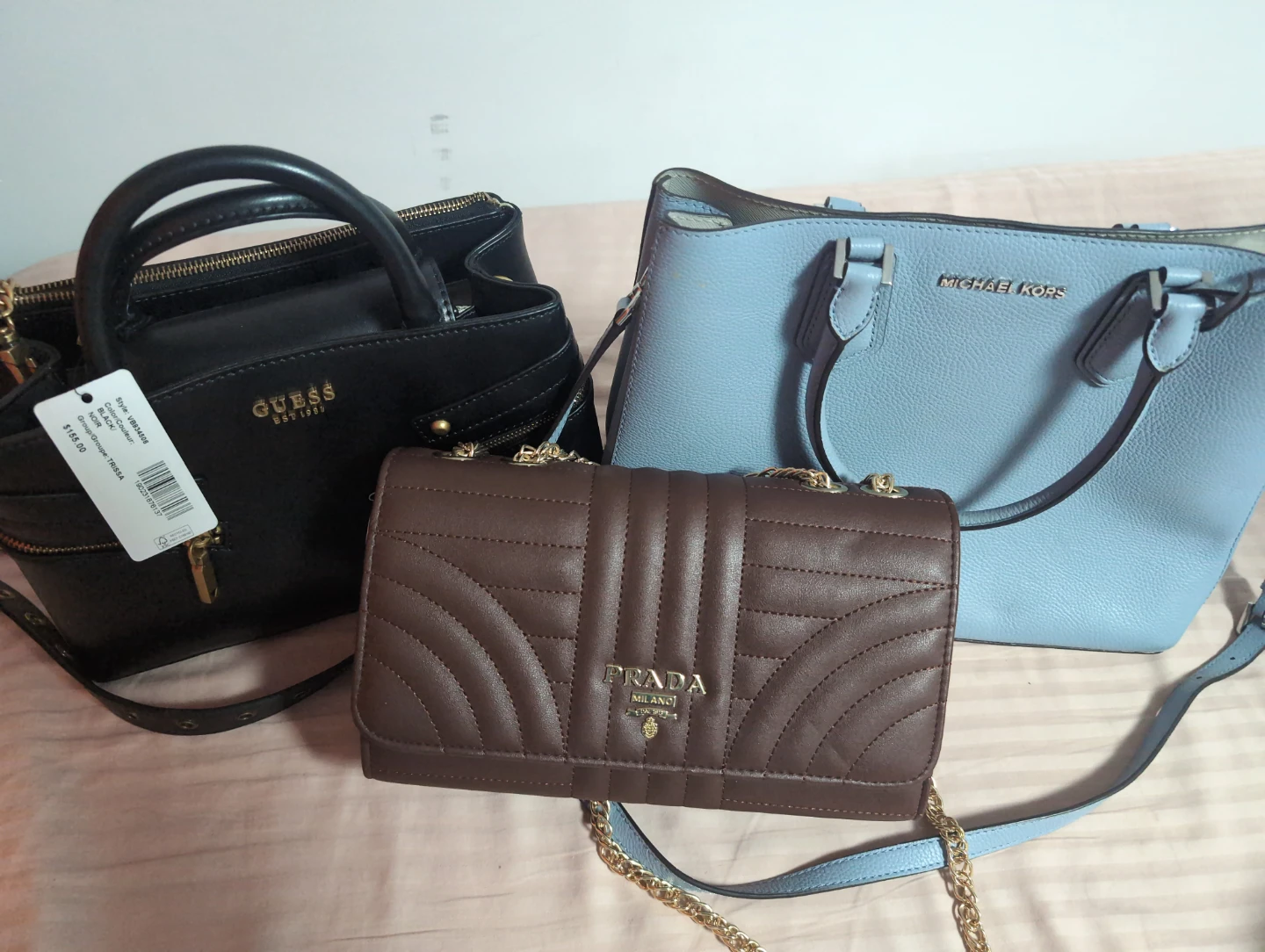 Guess Trissa Black Handbag - photo 5
