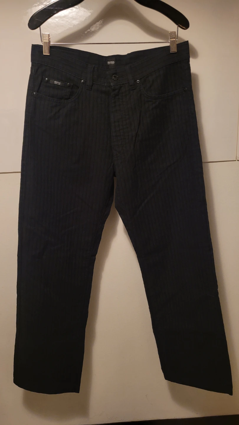 Hugo Boss Black Pinstripe Jeans - photo 2