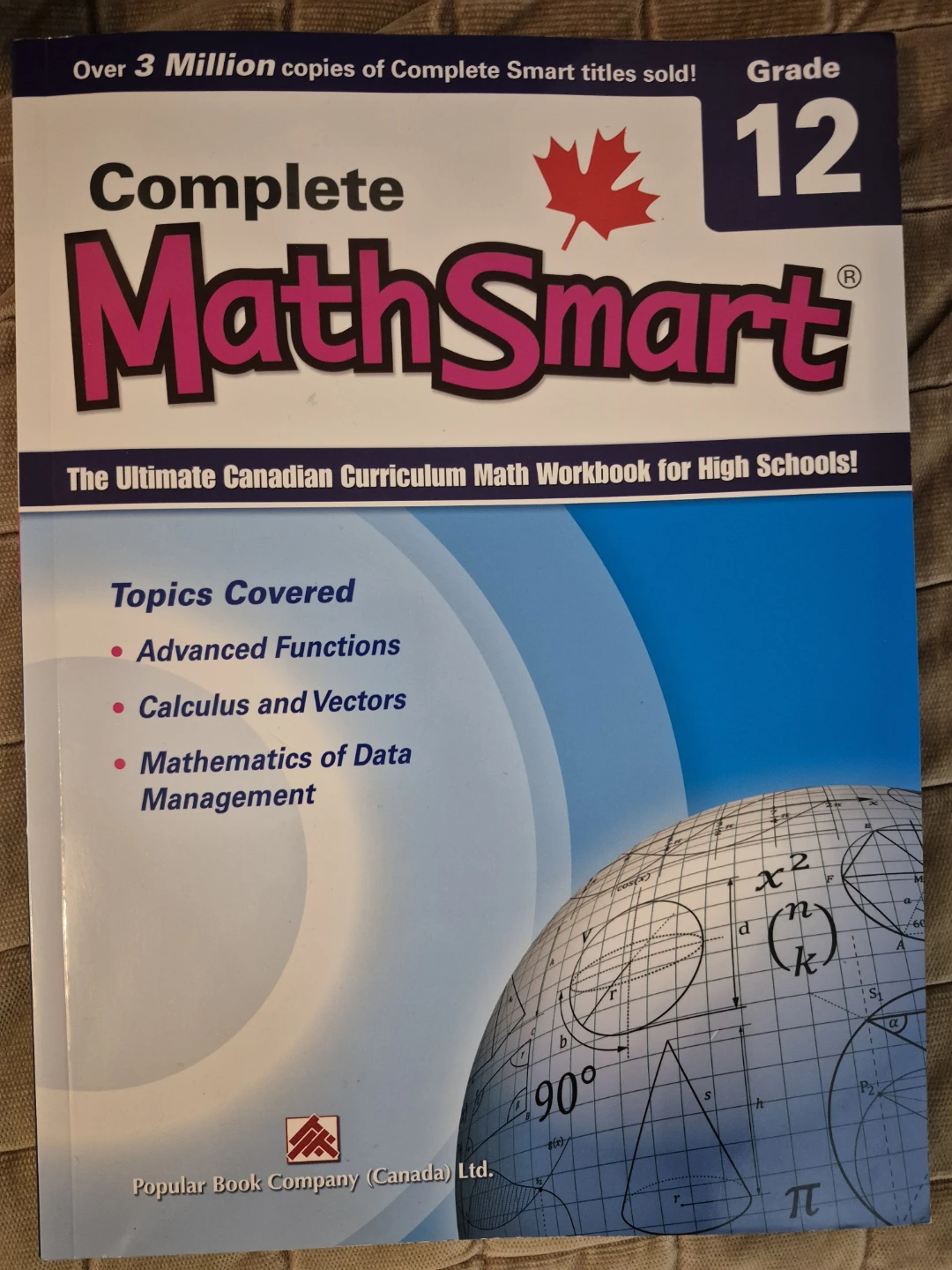 Complete MathSmart Grade 12 Workbook