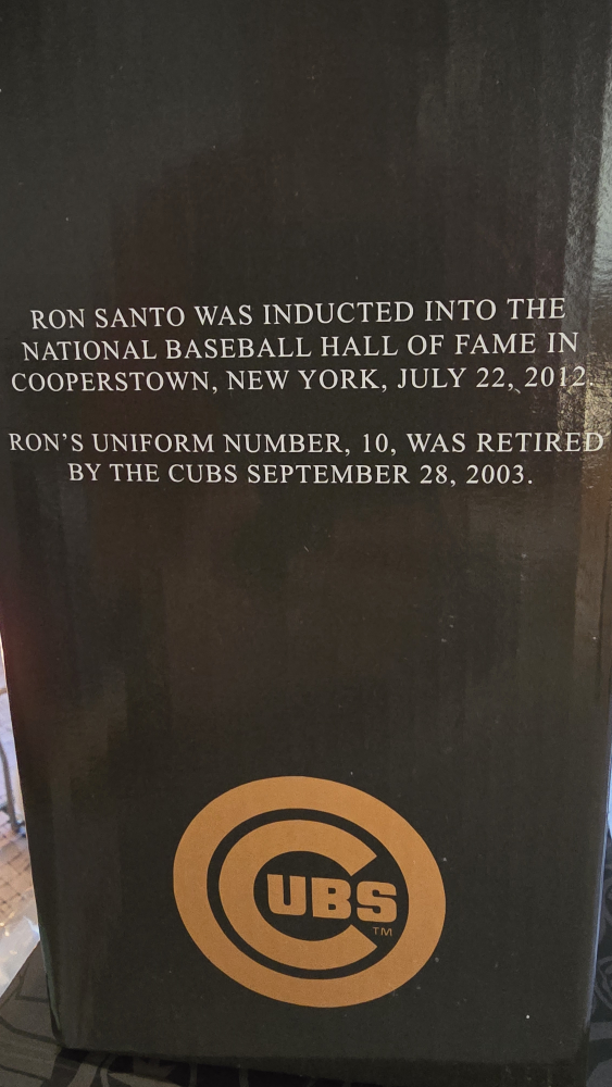 Ron Santo Chicago Cubs Bobblehead - photo 3