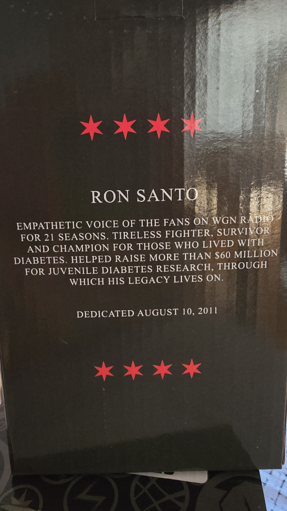 Ron Santo Chicago Cubs Bobblehead - photo 4