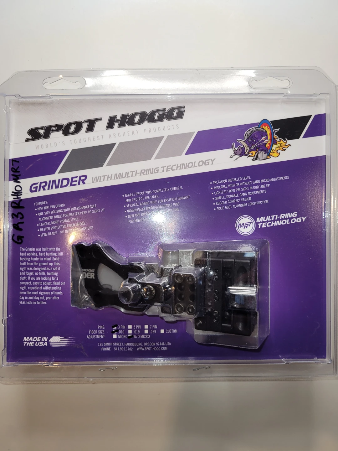 Spot Hogg Grinder Sight - Archery - photo 2