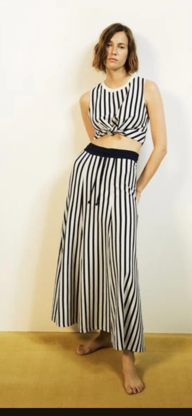 Striped Maxi Skirt - photo 2