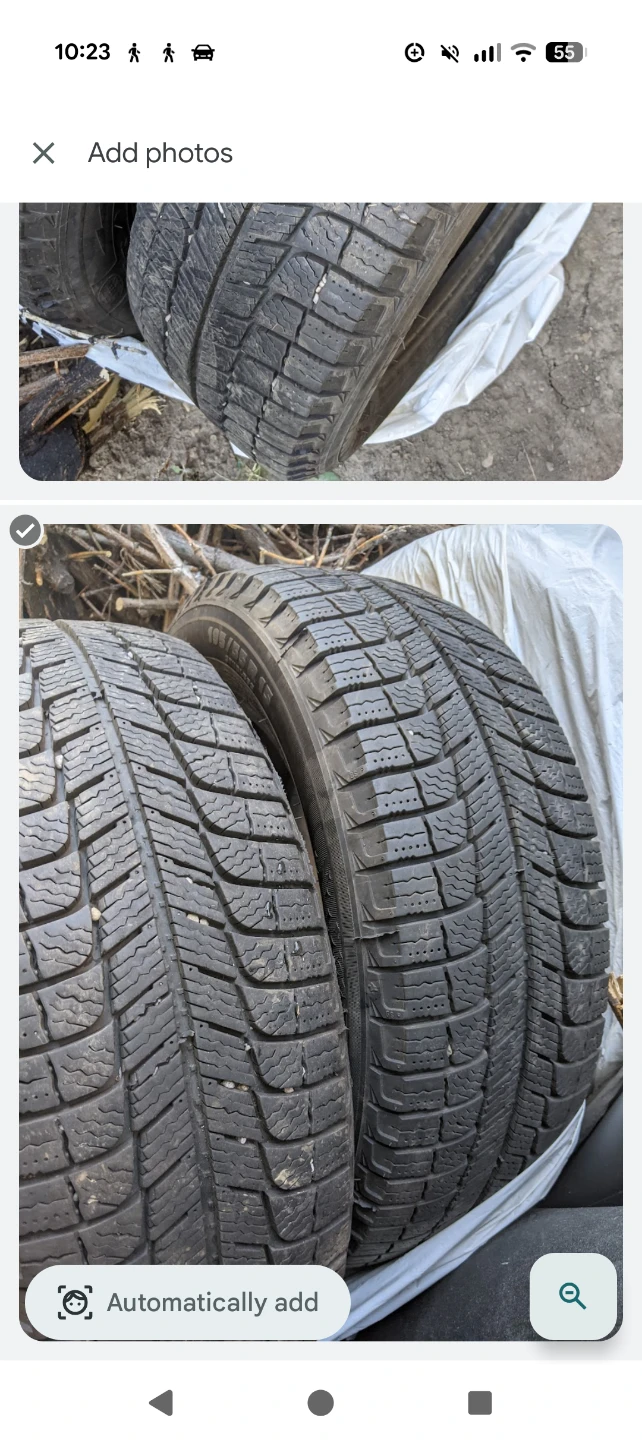 Winter Tires - 2 different sizes Honda fit
