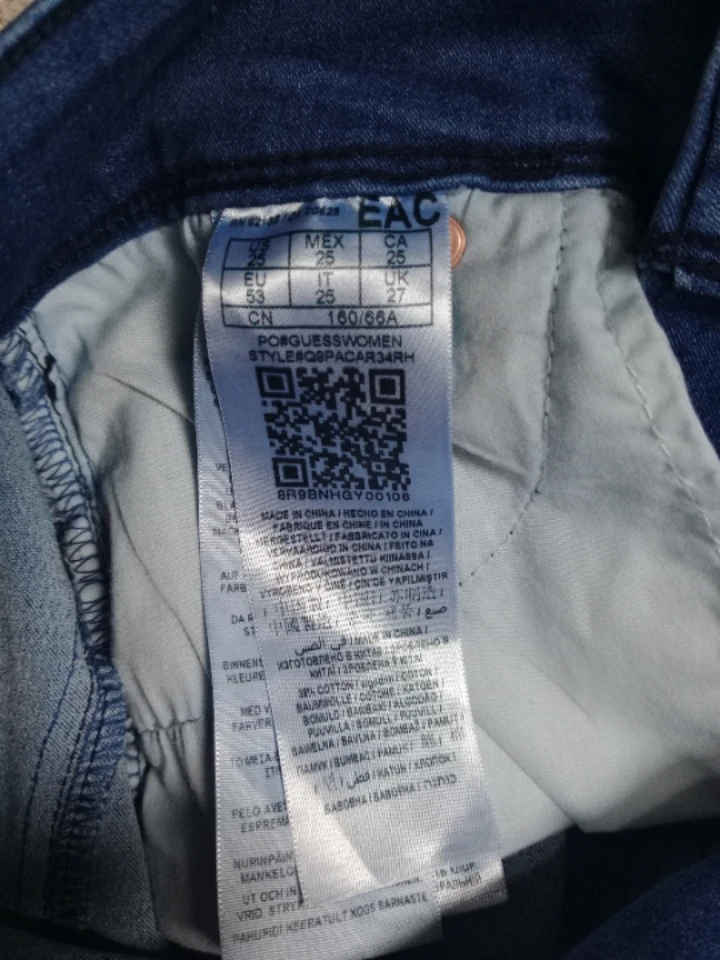 Guess Women's Denim Shorts - Size 25 - photo 2