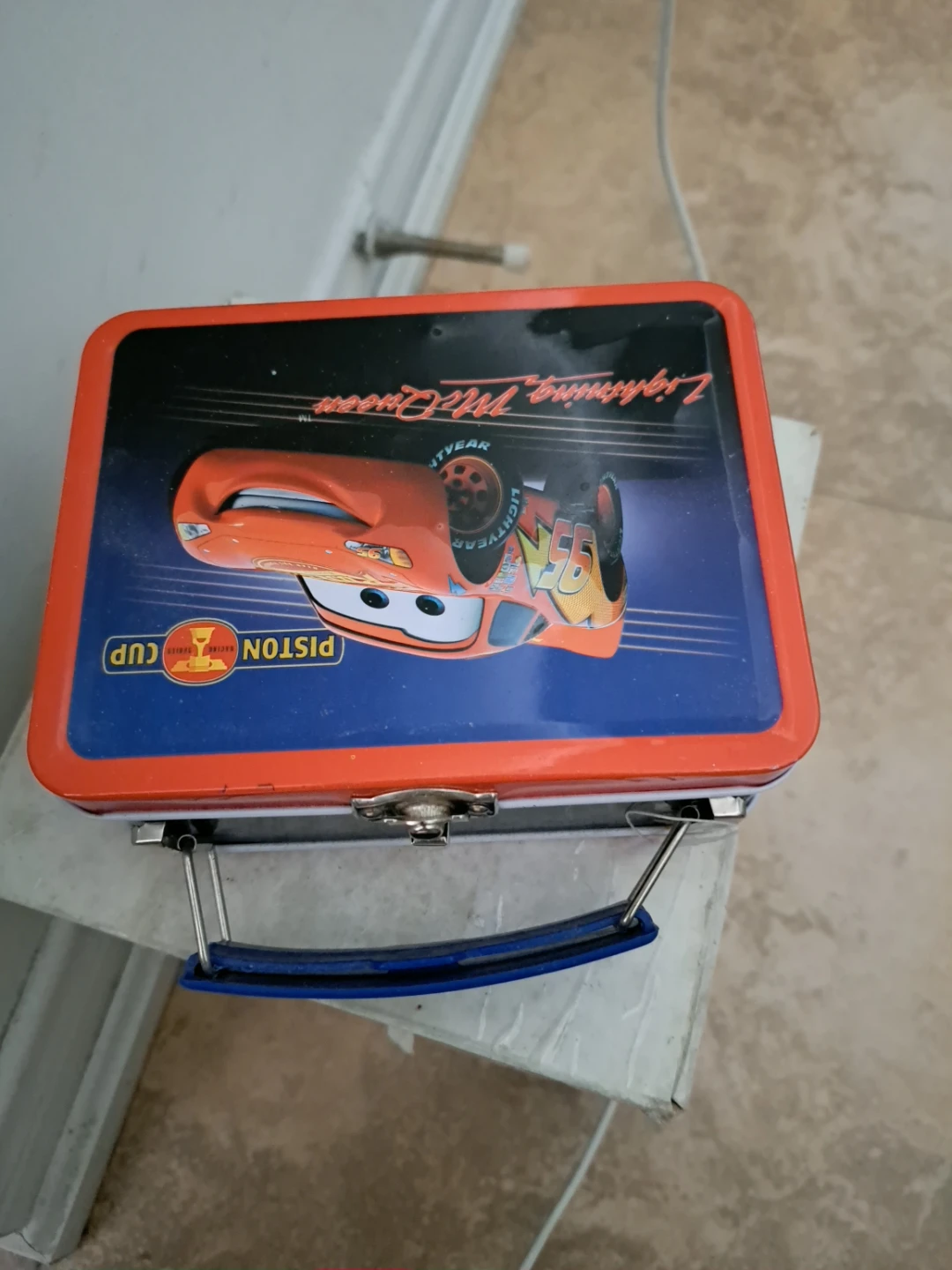 Disney Pixar Cars Lightning McQueen Lunchbox