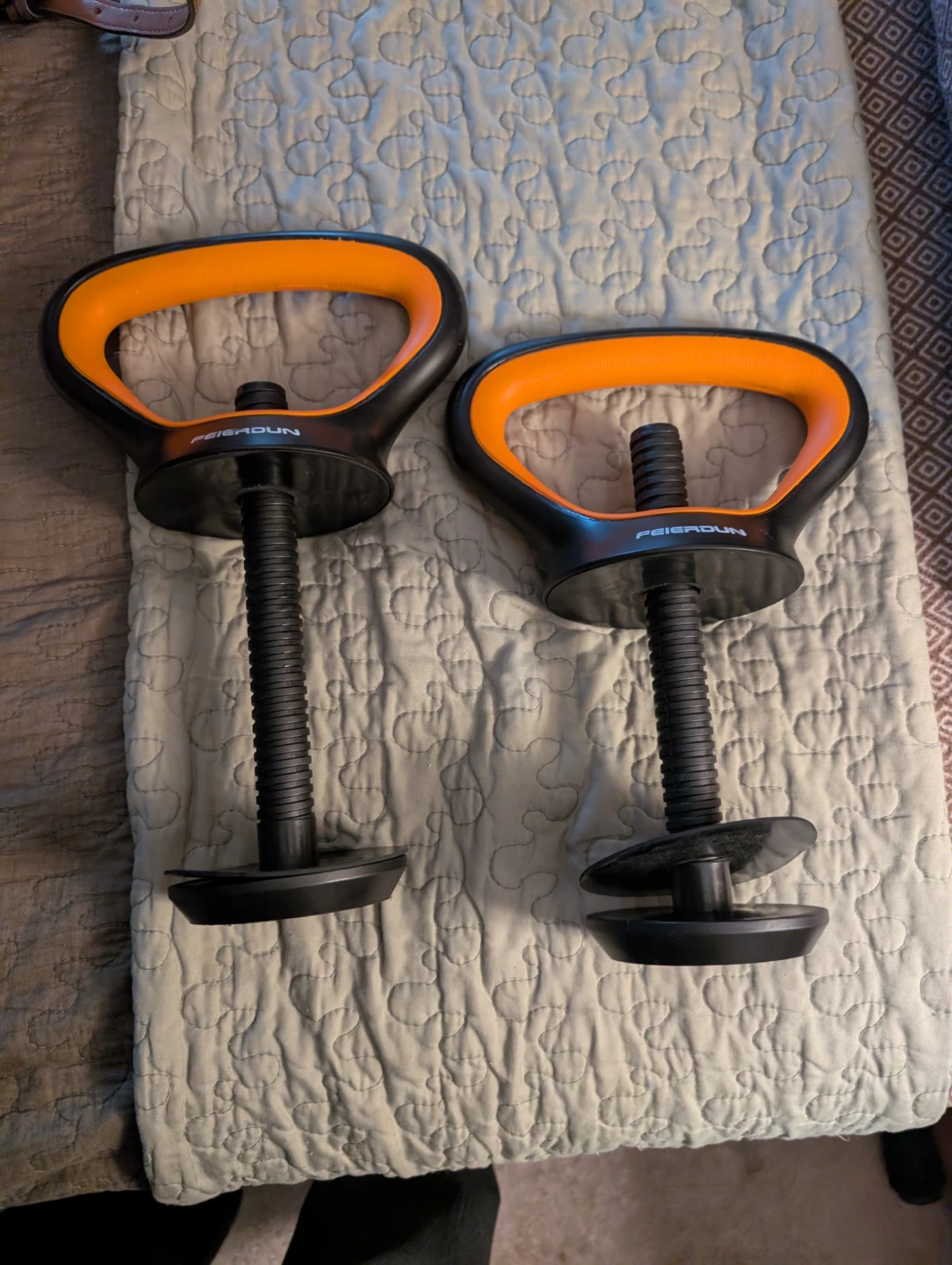 Kettle bell handle Set - Orange/Black - photo 2