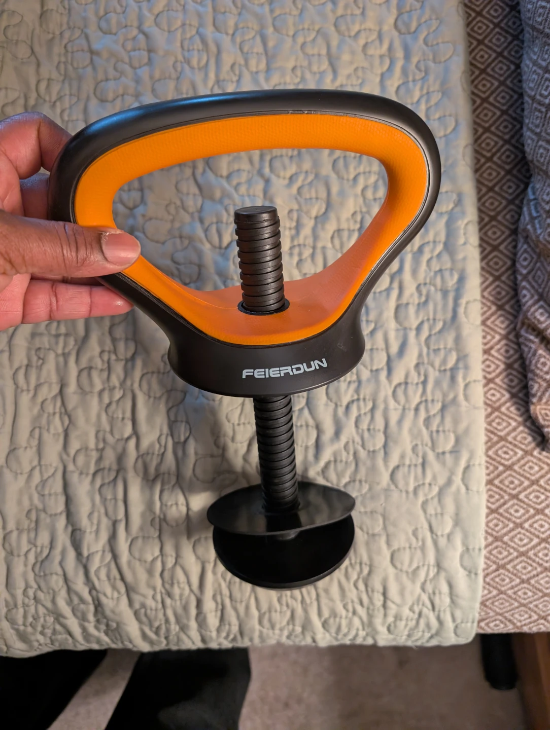 Kettle bell handle Set - Orange/Black - photo 4