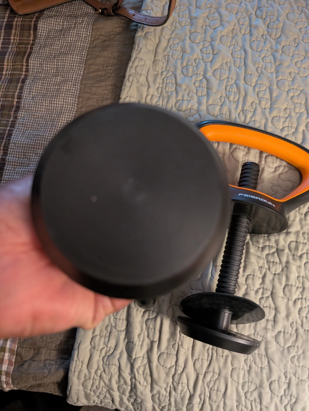 Kettle bell handle Set - Orange/Black - photo 5